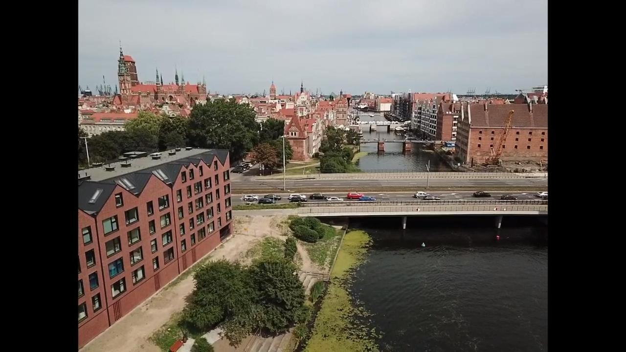 Blue Raven Motlawa Grand Lejlighed Gdańsk Eksteriør billede